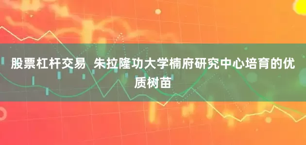 股票杠杆交易  朱拉隆功大学楠府研究中心培育的优质树苗